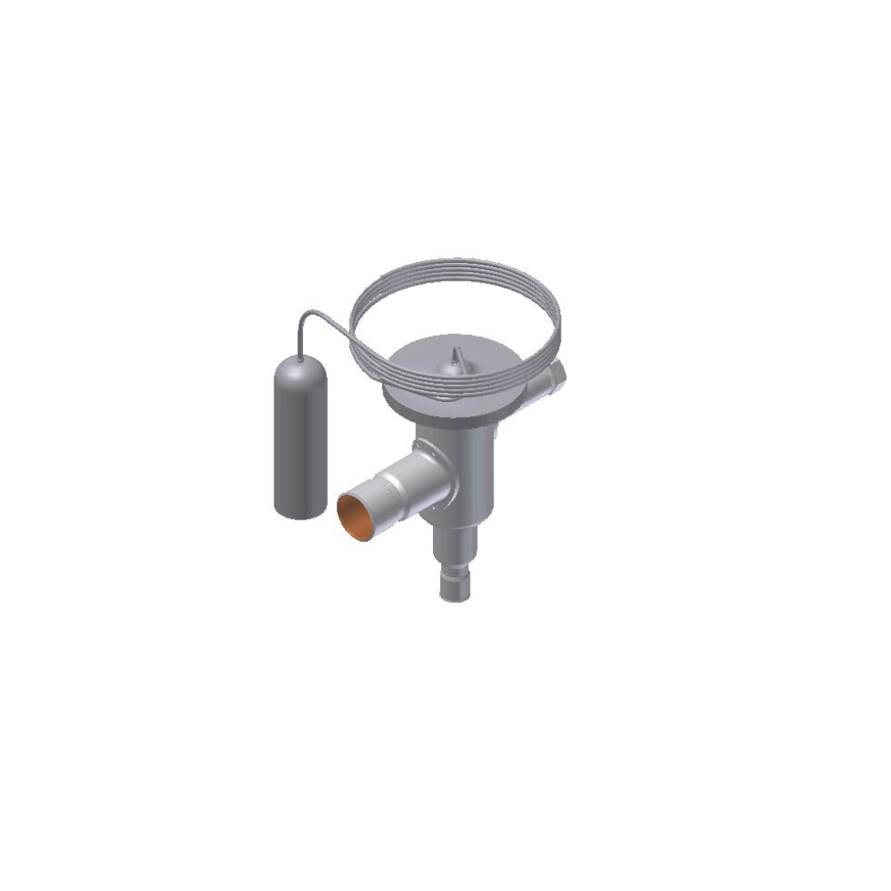 Thermostatic valve, R454c, nozzle size 6
