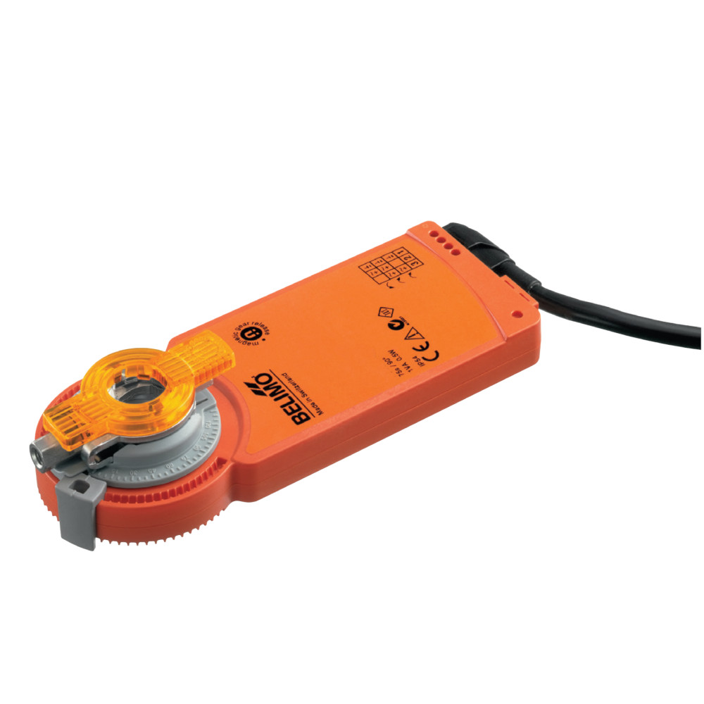 Damper motor, rotary actuator with 2...10 V control voltage