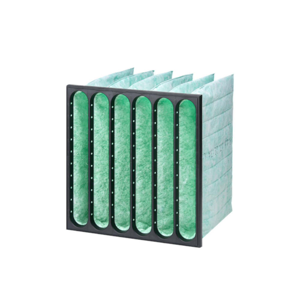 Bag filter, M5, 490 x 592 x 520-5-25, plastic frame/glass fibre