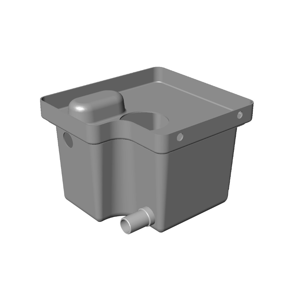 Condensate water container