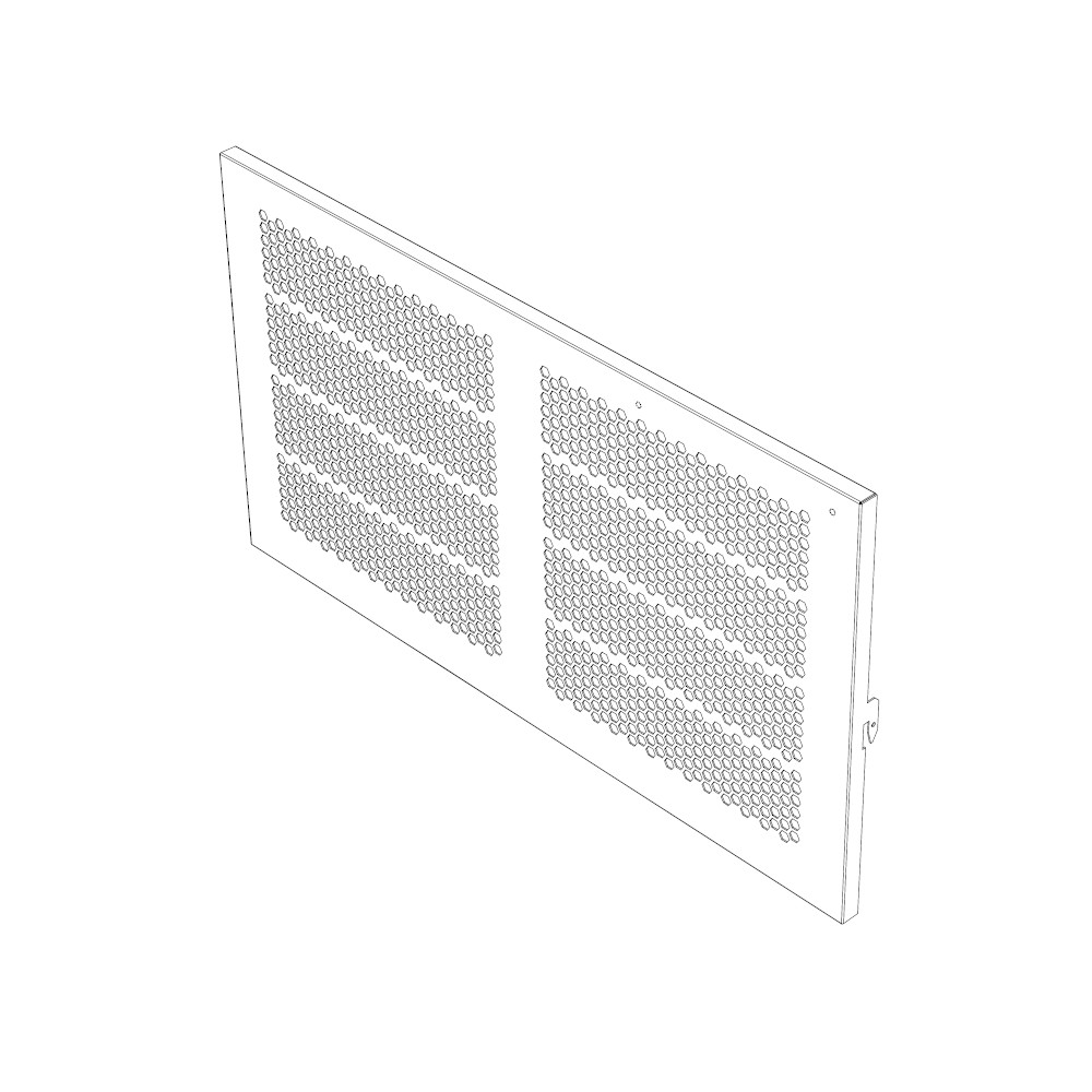 Front plate - For evaporator