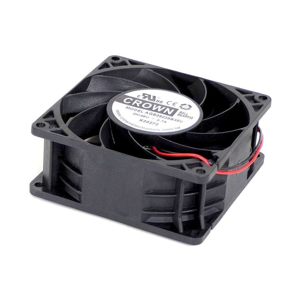 Axial fan, 48 V DC fan