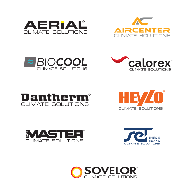 Dantherm group brand logos
